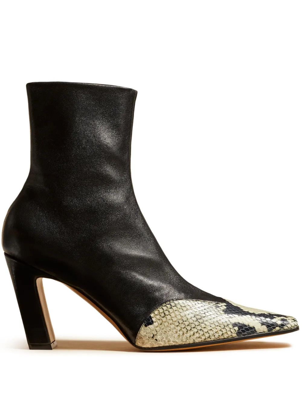 KHAITE The Nevada 85mm Ankle Boots | Black | FARFETCH UK | Farfetch Global