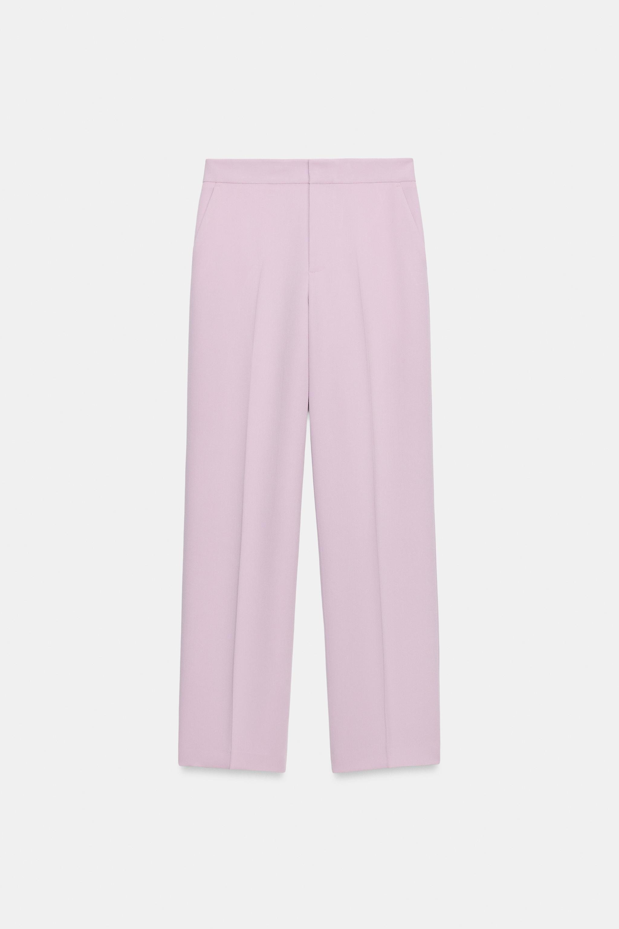 HIGH-WAIST STRAIGHT-LEG TROUSERS | Zara AU