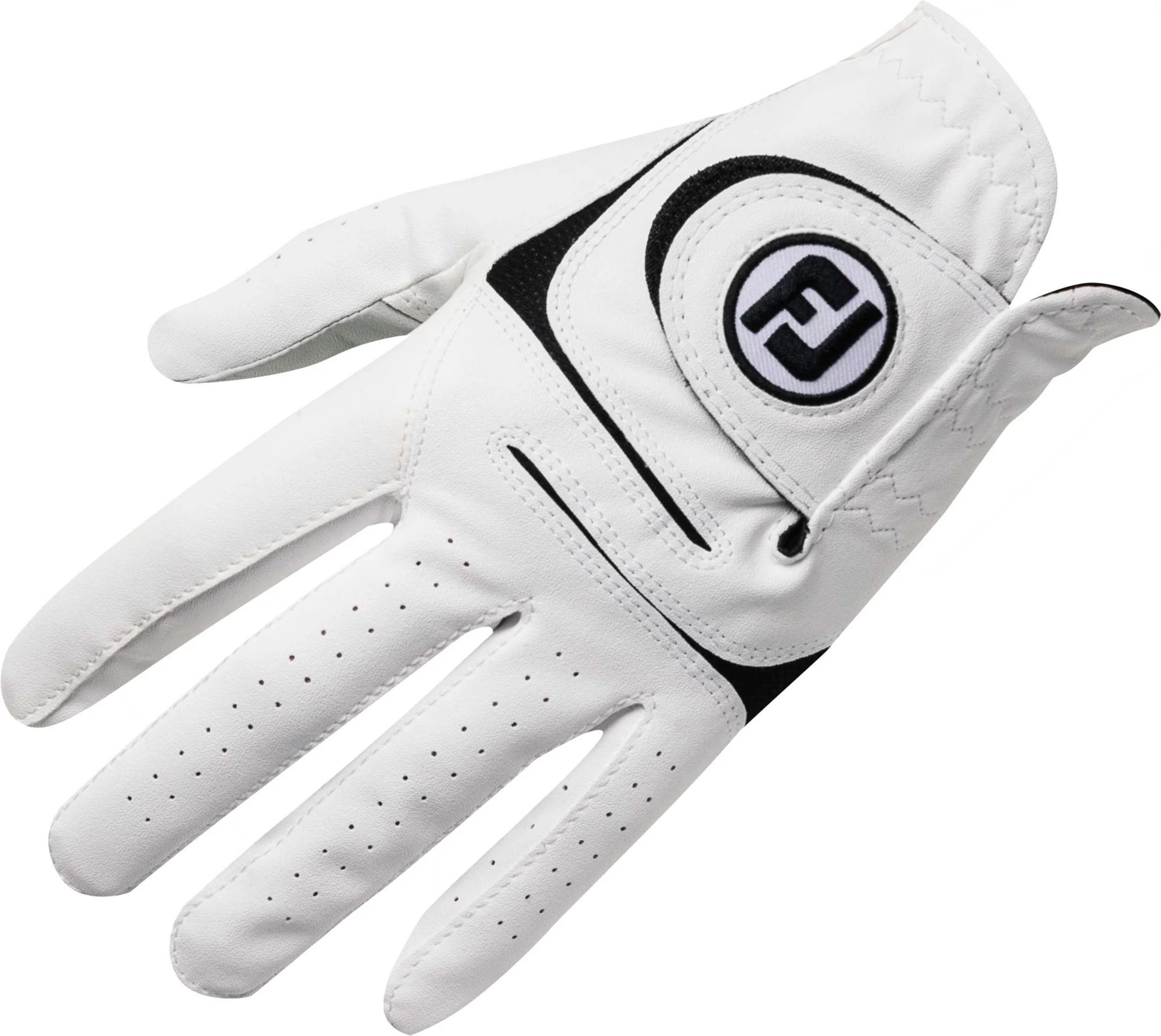 FootJoy Women's WeatherSof Golf Glove, Right Hand, Large, White | Golf Galaxy