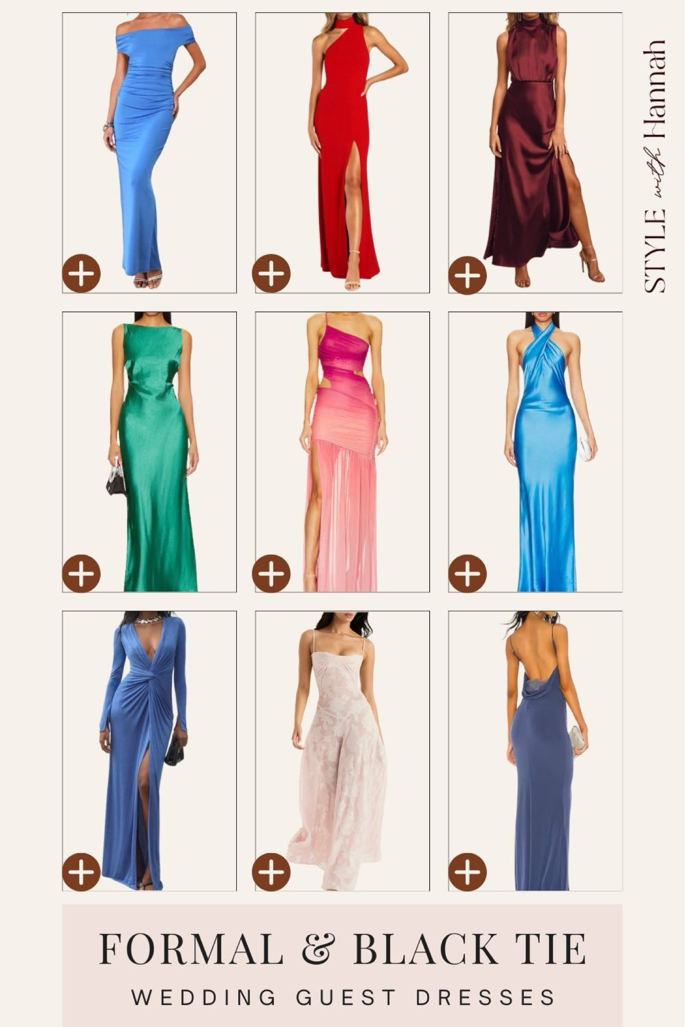 Black-tie and formal wedding guest dress ideas ✨ 

#LTKwedding