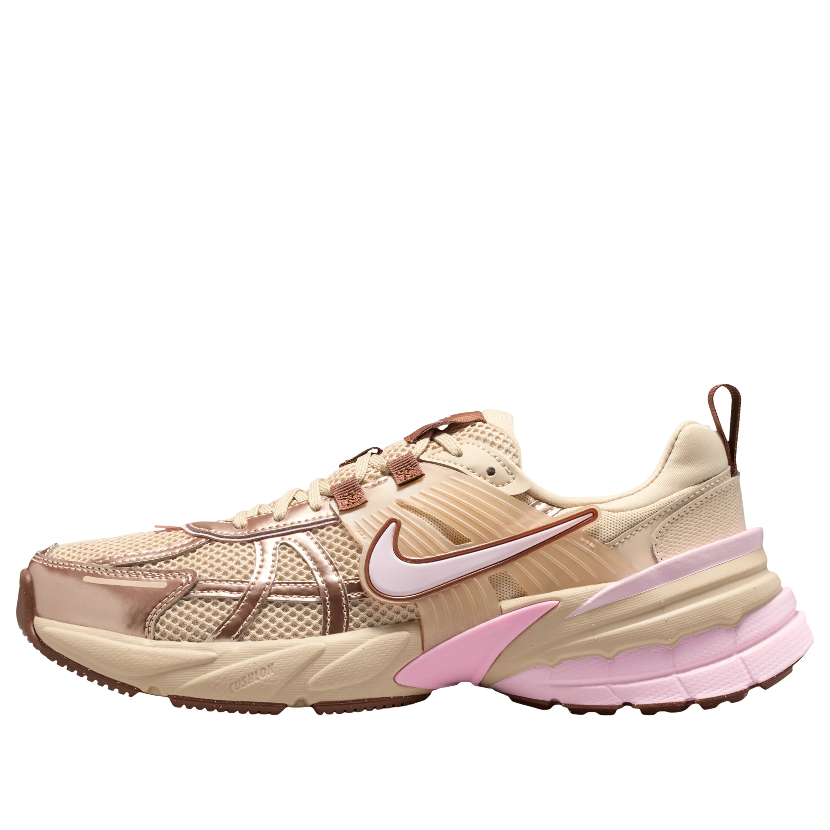 Nike(WMNS) Nike V2K Run 'Sanddrift Fauna Brown Pink Foam' | KICKS CREW