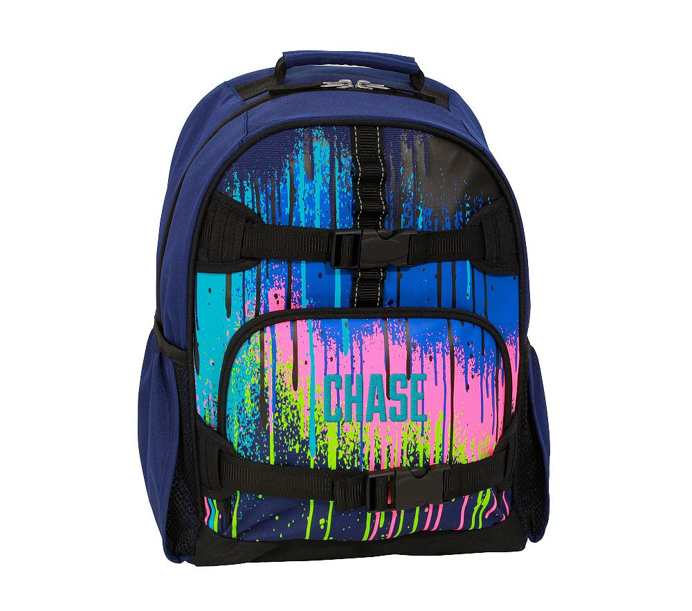 Navy Drip Glow-in-the-Dark Mackenzie Backpack | Pottery Barn Kids