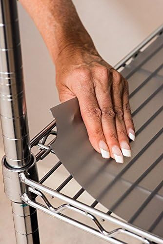 Shelf Liners for Wire Shelf Liner Set of 4 - Graphite (14-Inch-by-36-Inch) | Amazon (US)