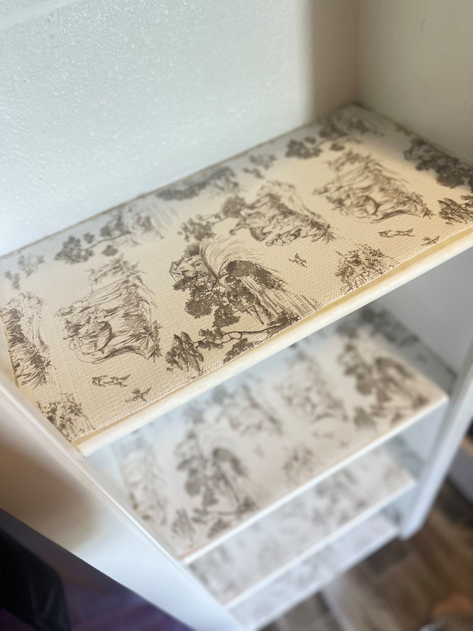 Shelf liner, home DIY projects, shelving, closet things 

#LTKvlog #LTKstorytime #LTKHome