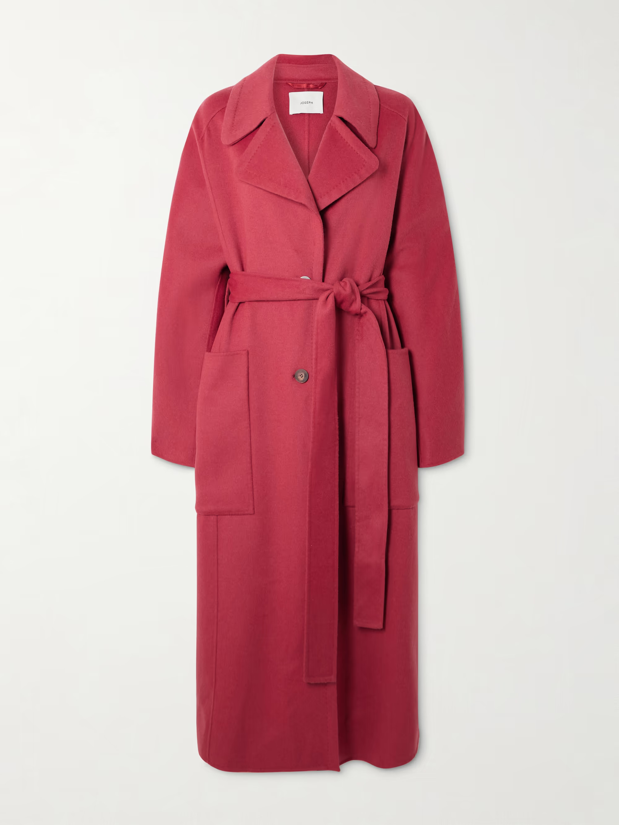 Spencer belted wool and cashmere-blend trench coat | NET-A-PORTER (UK & EU)