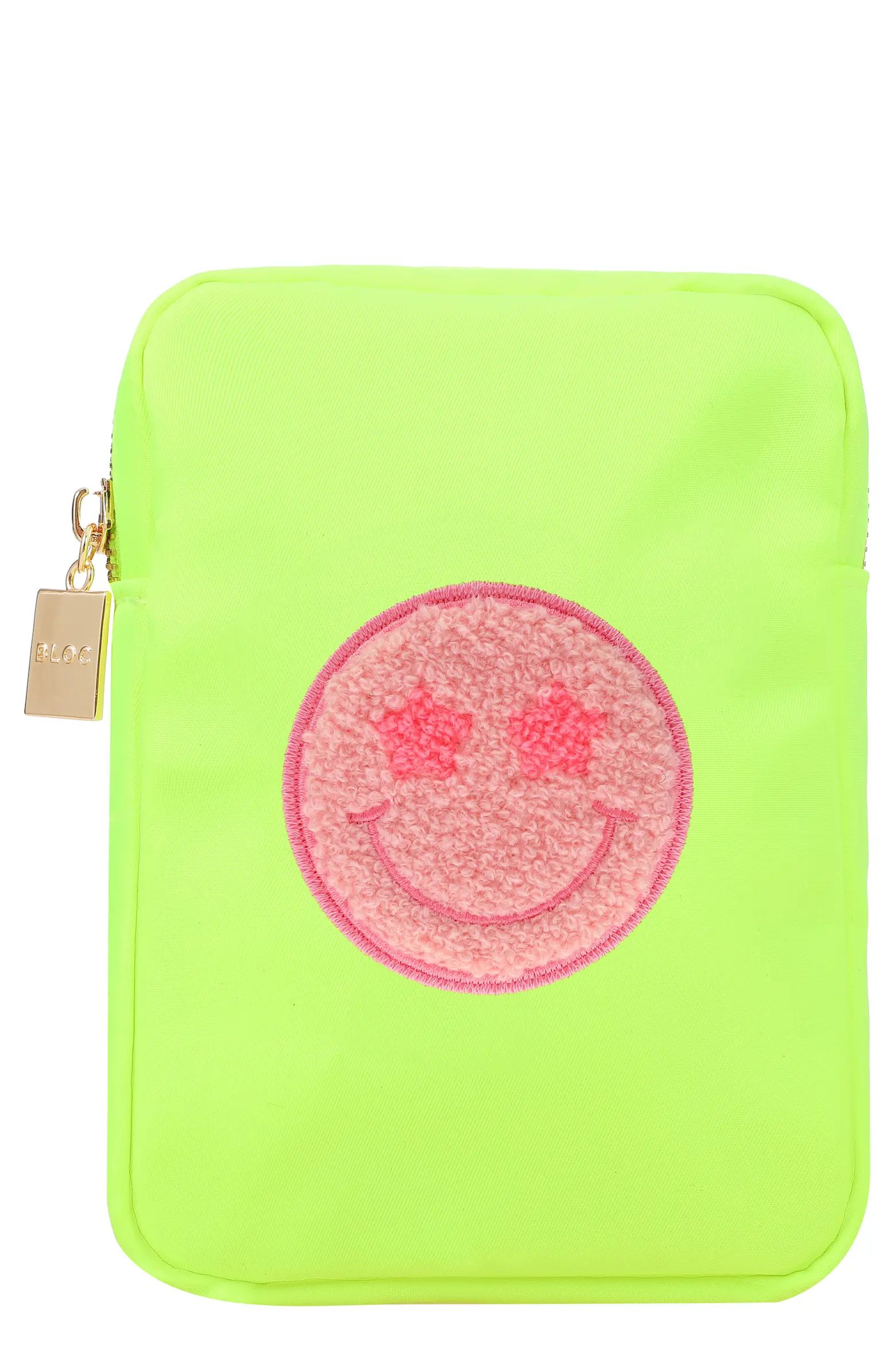 Bloc Bags Mini Smiley Cosmetics Bag | Nordstrom | Nordstrom