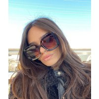 New ""Jackie O' Square Sunglasses Oversized -Available in Black Or Brown 400 Uv Polorized | Etsy (US)
