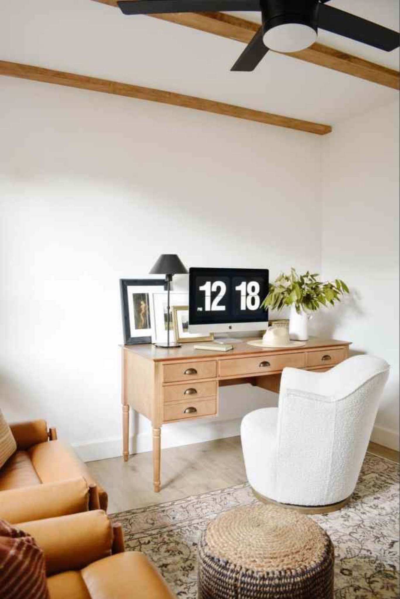 Our swivel office chair, in natural boucle, is on sale for 25% OFF! It also comes in the shades Slate and Navy, plus is super cute & comfy!
 
Lulu & Georgia are having their 10th Anniversary Sale! Offer ends October 10th. Get 25% off sitewide (exclusions apply). 