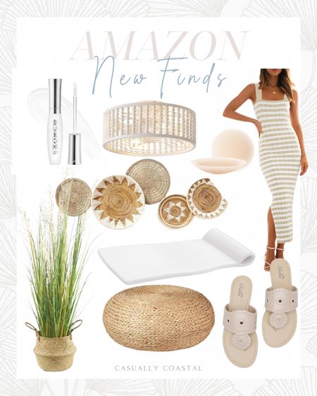 New Finds from Amazon! 🙌🏻
-
Amazon dresses, Amazon coastal home decor, coastal home, coastal style, Amazon sandals, summer dress, Amazon vacation outfit, amazon midi dress, neutral dresses, Amazon lighting, Amazon faux plants, Amazon wall decor, sandals, beaded ceiling fan, Amazon ceiling fan, 4ft tall artificial grass plant, indoor fake plants, coated foam pool float, Amazon pool float mat, woven wall basket set, Amazon seagrass baskets, wall baskets, coastal coffee table, woven coffee table, Amazon coffee table, round coffee tables, living room furniture, buxom plump shot lip serum, buxom lip serum, Amazon nipple covers, hippies nipple cover, flip flop sandals, dressy thong sandals, striped bodycon midi dress, Amazon pool floats, Amazon fandelier, white beaded ceiling fan 

#LTKFindsUnder100 #LTKFindsUnder50 #LTKHome