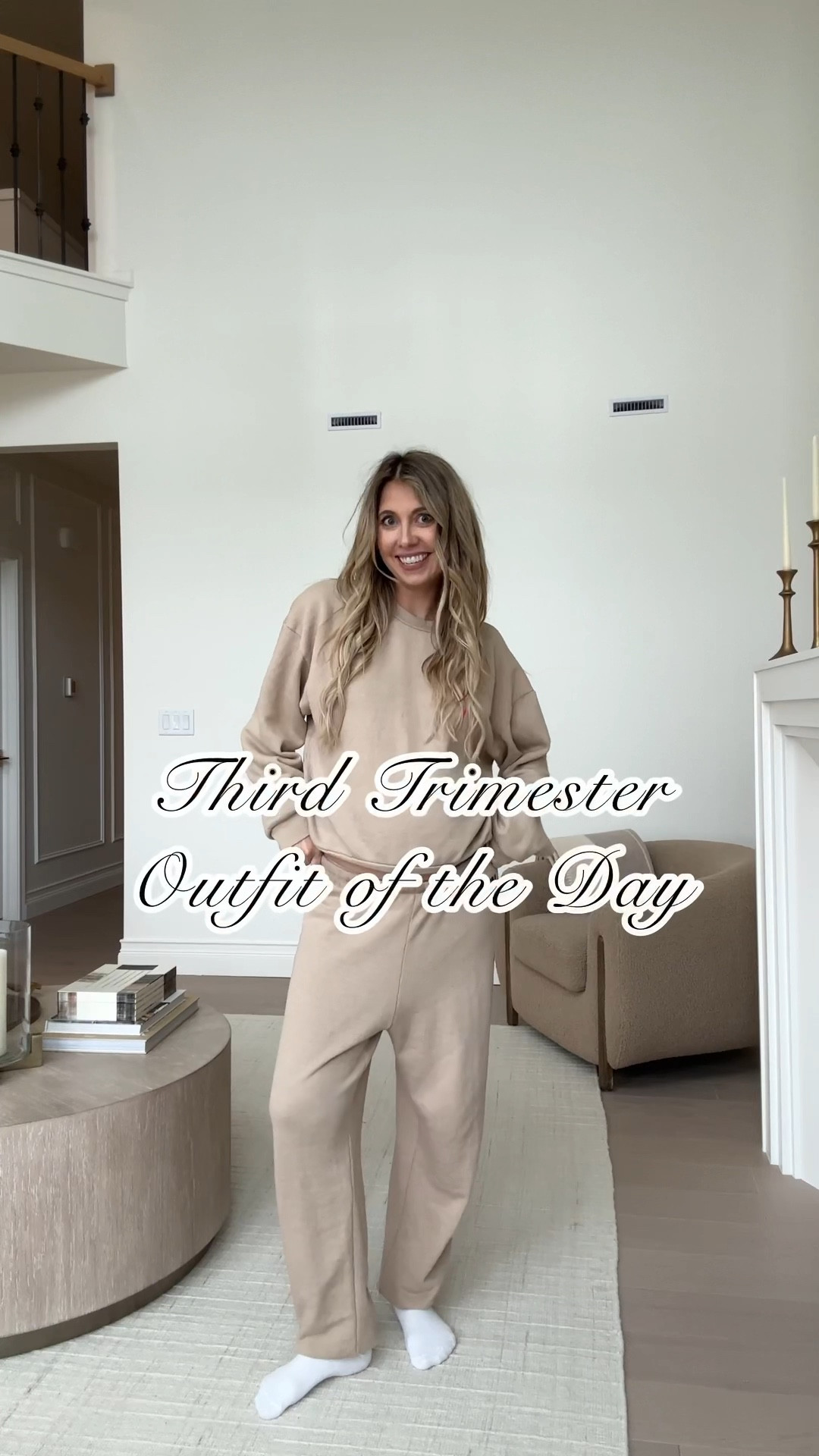 Third trimester bump outfit of the day, bump style, bump friendly outfit, bump fit 

#LTKStyleTip #LTKBump #LTKBaby