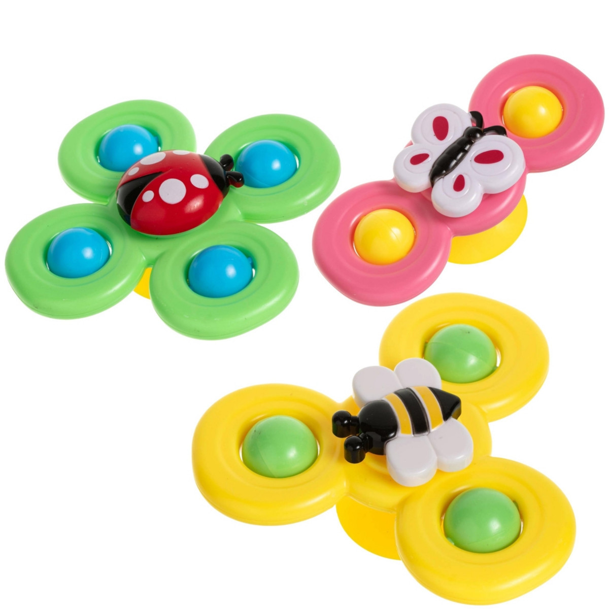 Sperric Toddler Suction Cup Spinner Toys for Toddlers, Suction Cup Fidget Spinner Bath Toys, Spinning Top Sensory Toys 1-3 - Assorted Pre-pack (See Ta | Macy's