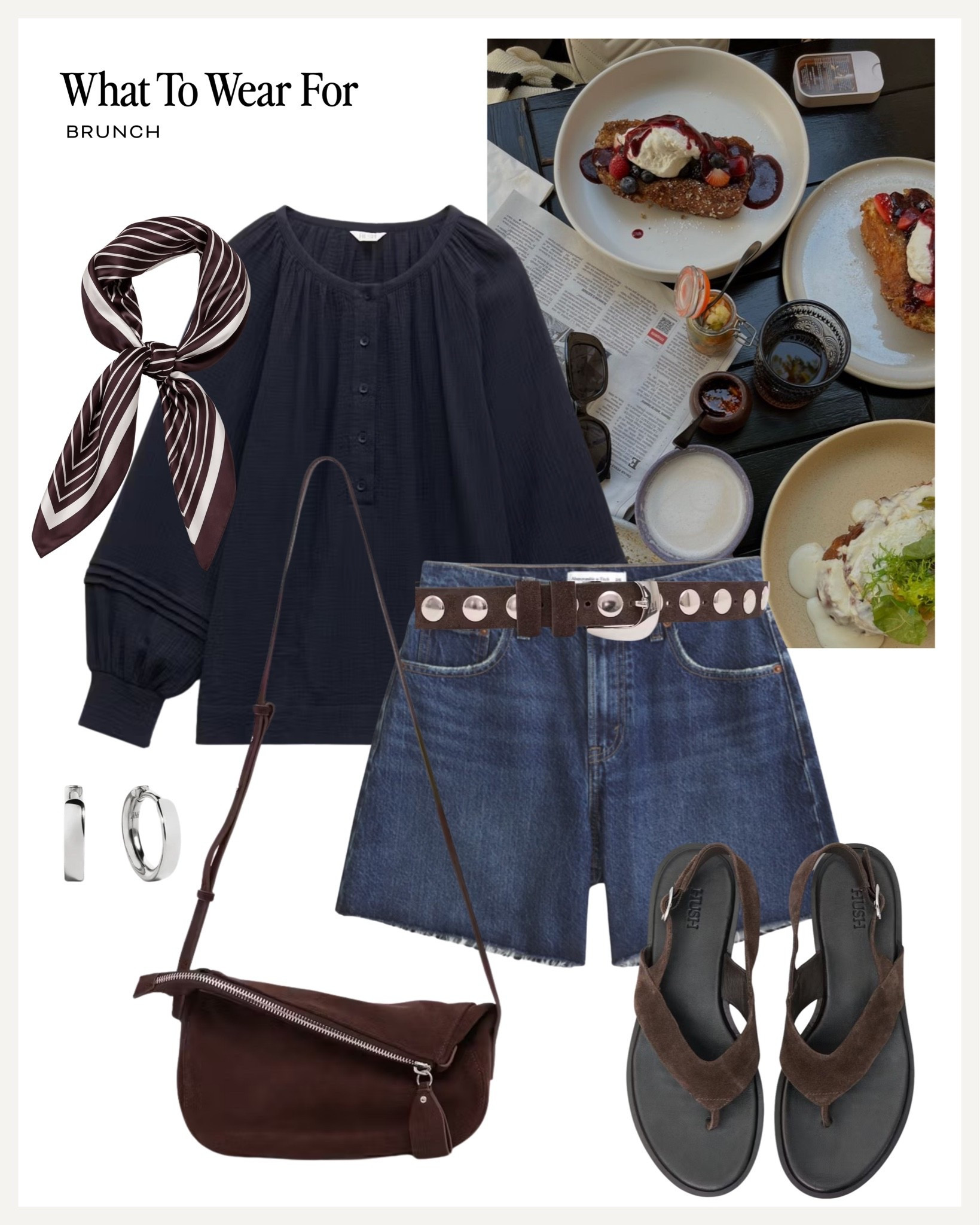 Brunch ☕️

Denim shorts, summer outfits, suede sandals, navy blouse

#LTKsummer