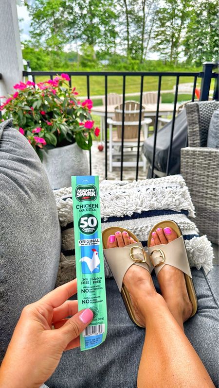 A day at the zoo wipes me out! Time to recharge!!! Feet up and Mighty Sparks time! My go-to snack!!! Use code 15GLAMMAMA for 15% off!!
Sandals are comfy!!! I sized up an entire size! 

#LTKFamily #LTKSaleAlert #LTKHome