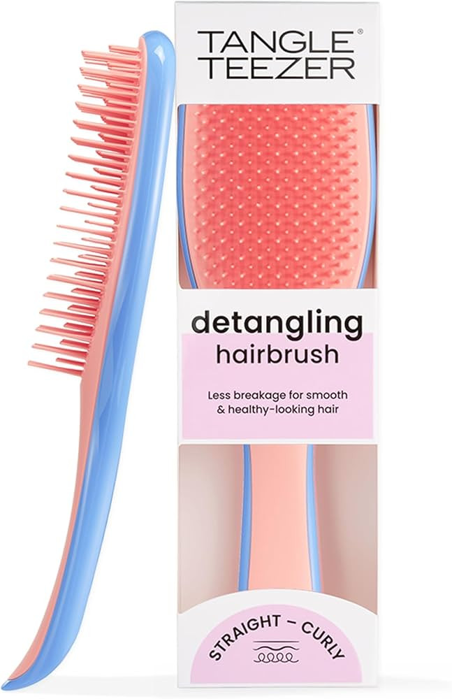 Tangle Teezer Ultimate Detangler Hairbrush for Wet & Dry Hair, Eliminates Knots & Reduces Breakag... | Amazon (US)