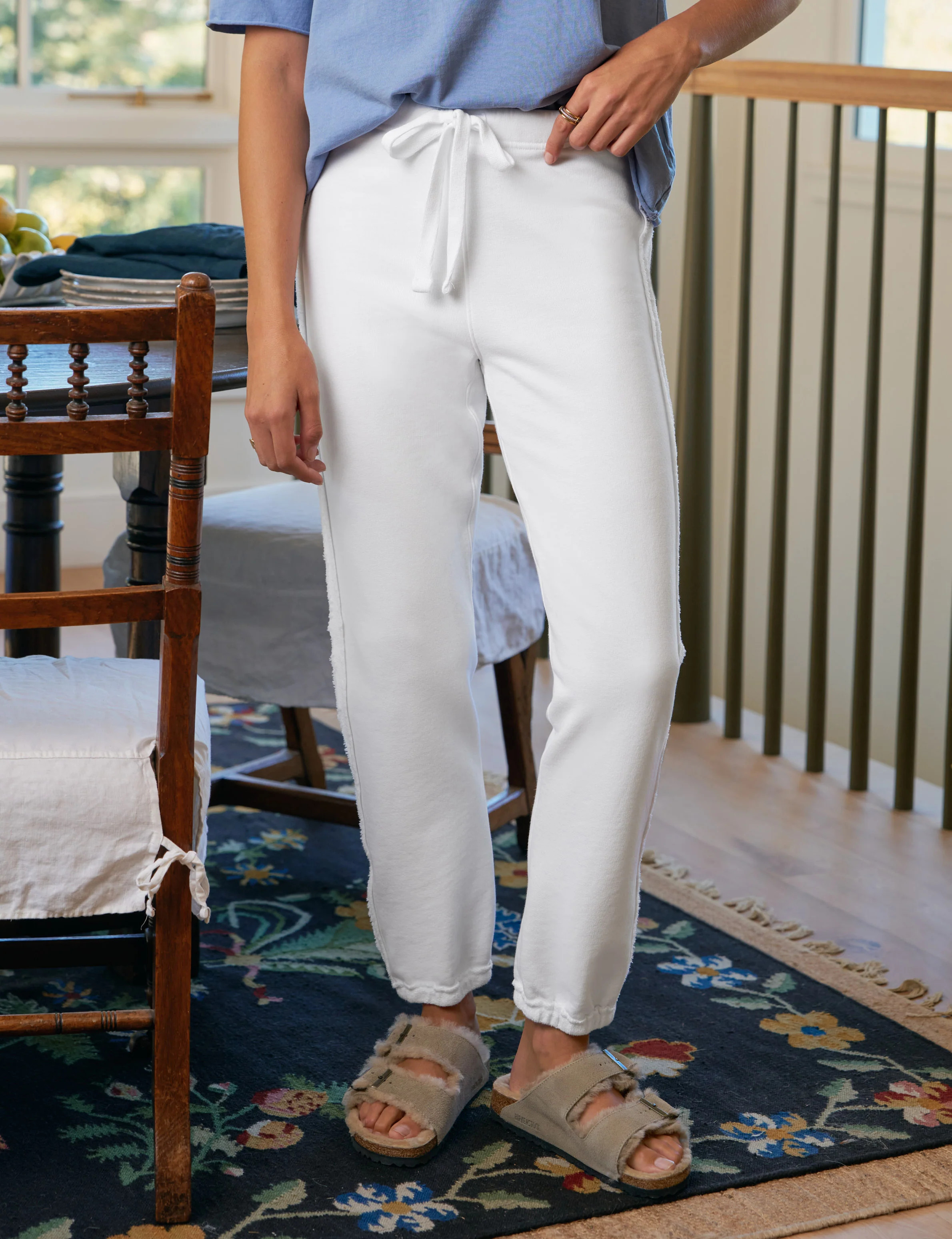 SOPHIE White, Triple Fleece | Frank & Eileen