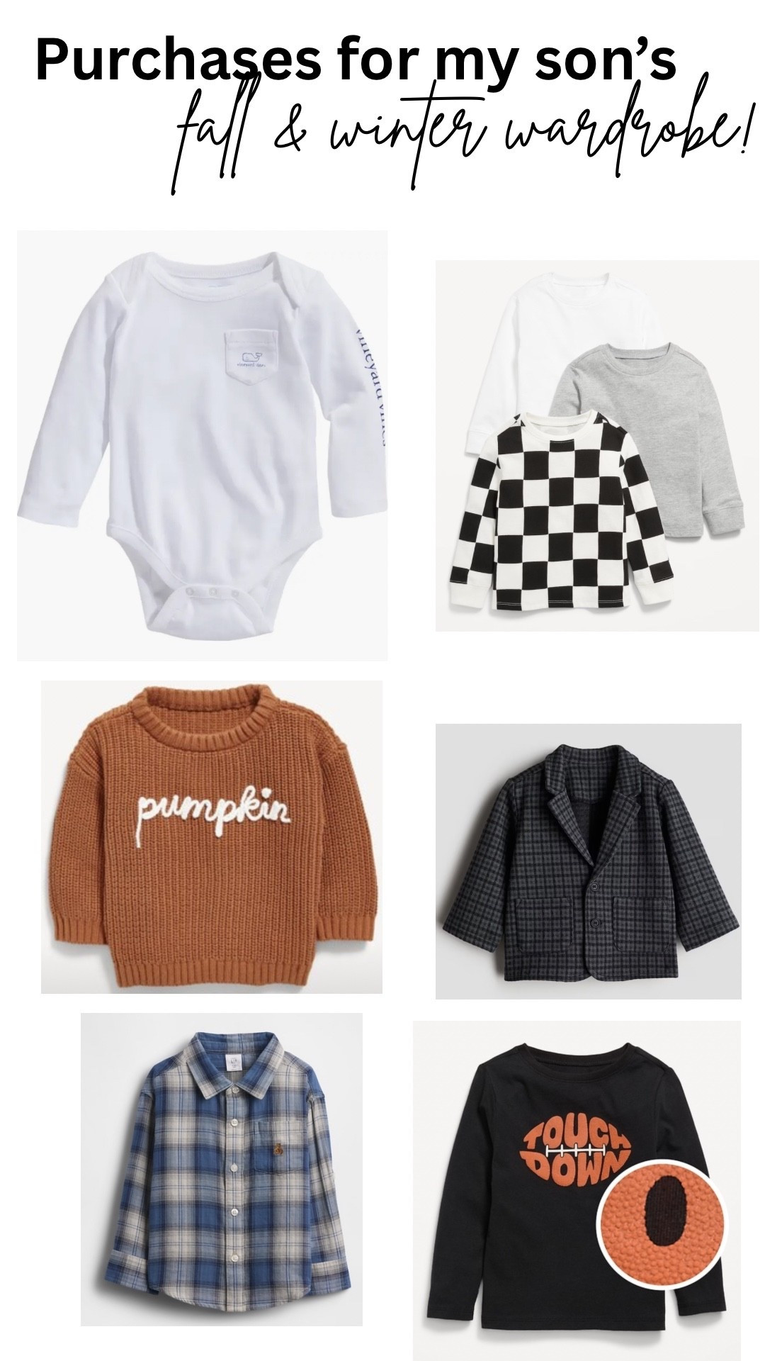 Fall toddler tops haul! 🍁🧥 Stocking up on cozy toddler sweaters, baby boy shirts, and fall layering pieces for cooler weather. Linking all our favorite toddler basics, graphic tees, and stylish fall tops on LTK so you can shop his whole wardrobe refresh! 🛒👶 #LTKkids #LTKbaby #ToddlerStyle #ToddlerFashion #ToddlerTops #ToddlerWardrobe #BabyBoyStyle #FallWardrobe #ToddlerClothes #KidsStyle #LTKfall 

#LTKBaby #LTKKids #LTKFamily