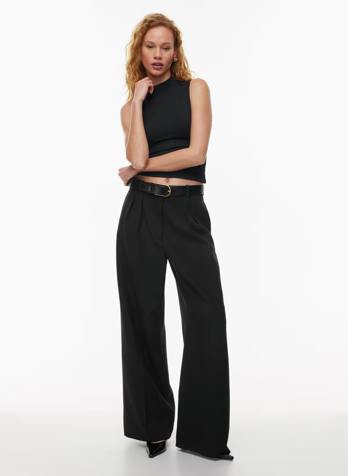 CONTOUR NEW MOCKNECK TANK | Aritzia
