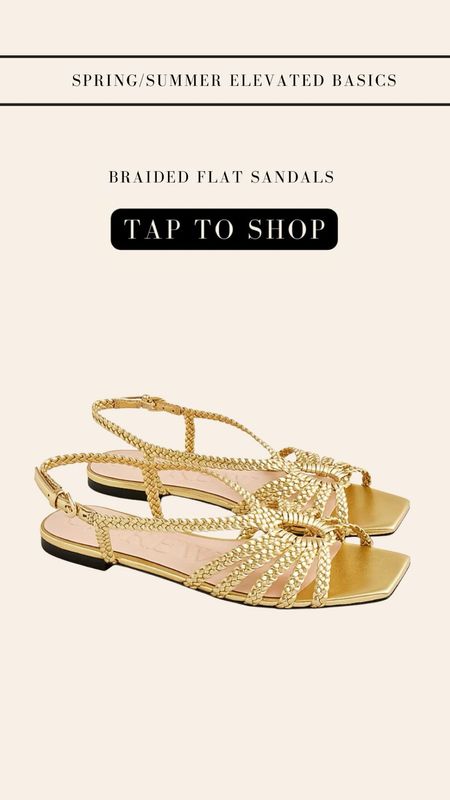 Elevated flat sandals for spring/summer 

#LTKFindsUnder100 #LTKShoeCrush #LTKStyleTip