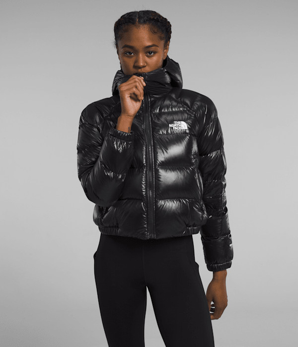The North Face Women’s Hydrenalite™ Down Hoodie Water-Repellent Jacket (Size: 3XL): Black Shine | The North Face (US)