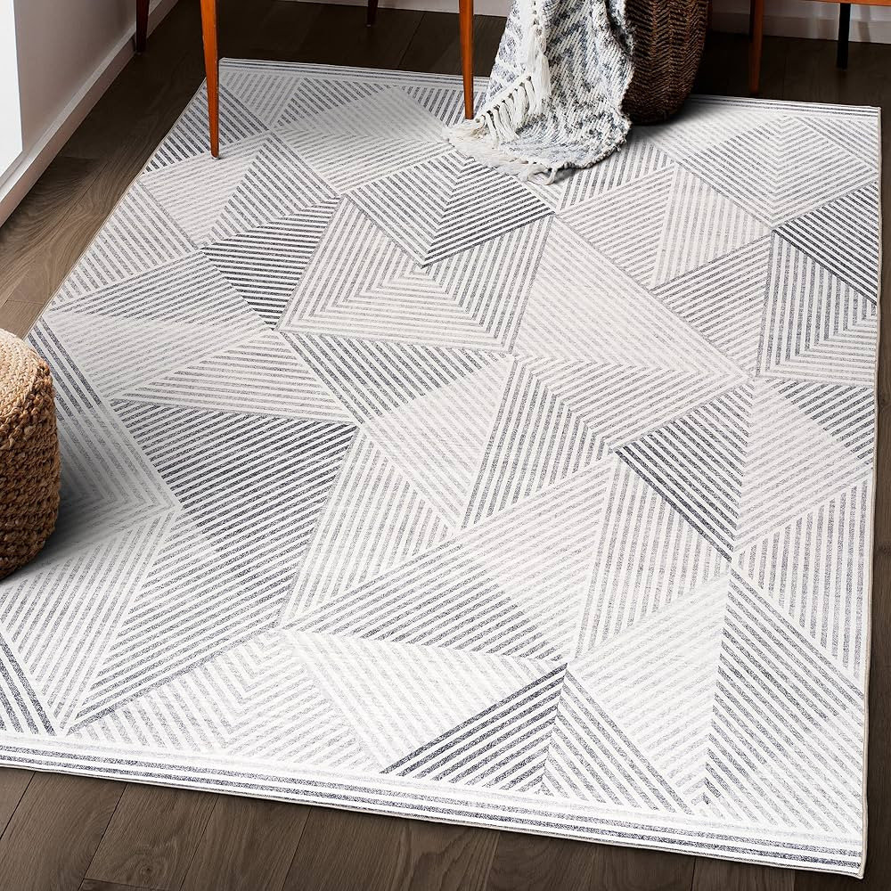 ReaLife Machine Washable Rug - Stain Resistant, Non-Shed - Eco-Friendly, Non-Slip, Family & Pet F... | Amazon (US)