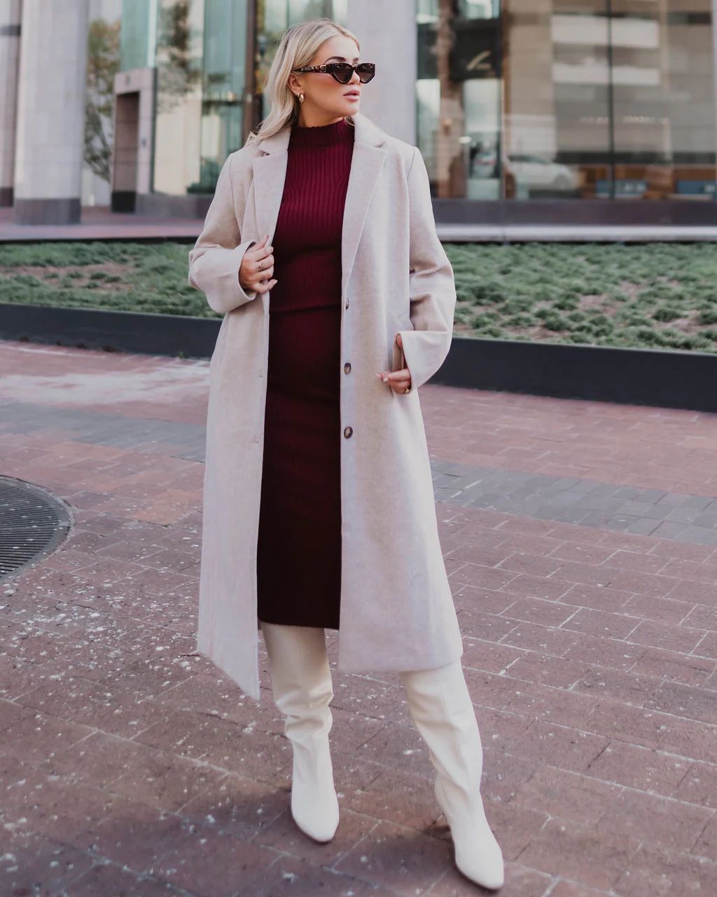Breezy City Fall Pocketed Coat | VICI Collection
