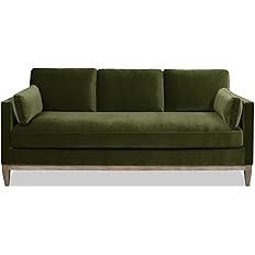 Jennifer Taylor Home Knox 84" Modern Farmhouse Performance Velvet Living Room Sofa Couch | Amazon (US)