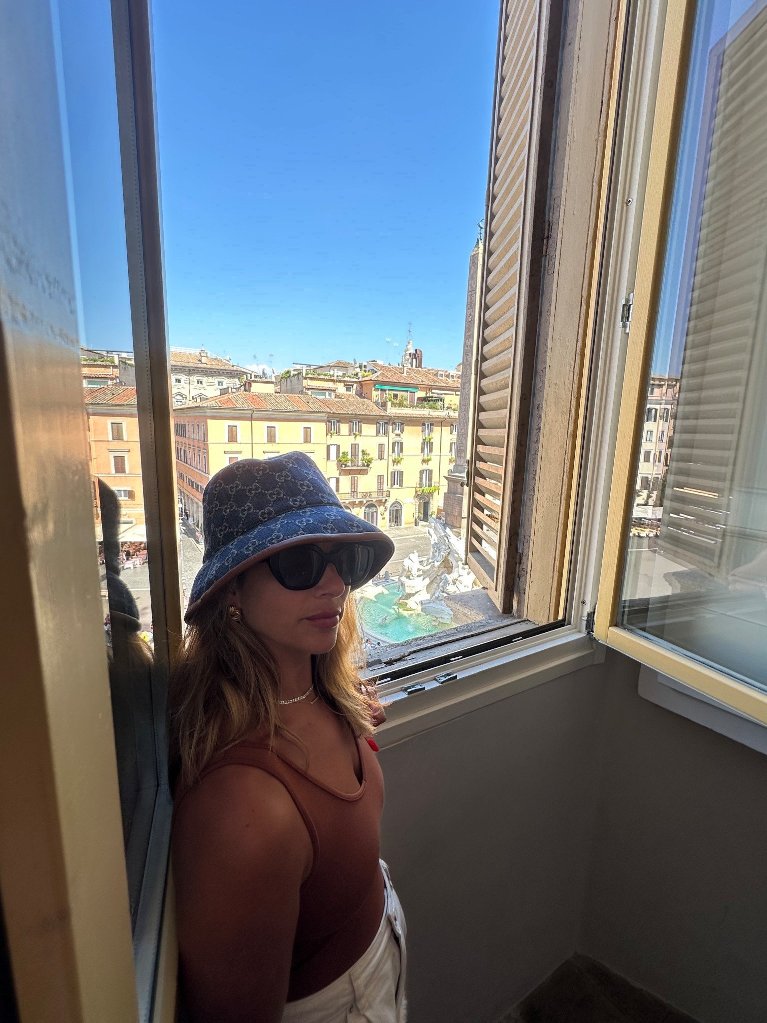 When in Rome! Loving this tank top from Amazon for the HOT weather 🔥 And of course, I had to accessorize with my Gucci bucket hat and Prada sunglasses 🤩

I love putting together simple outfits with lots of accessories when traveling, check it out!

#LTKStyleTip #LTKTravel #LTKSeasonal