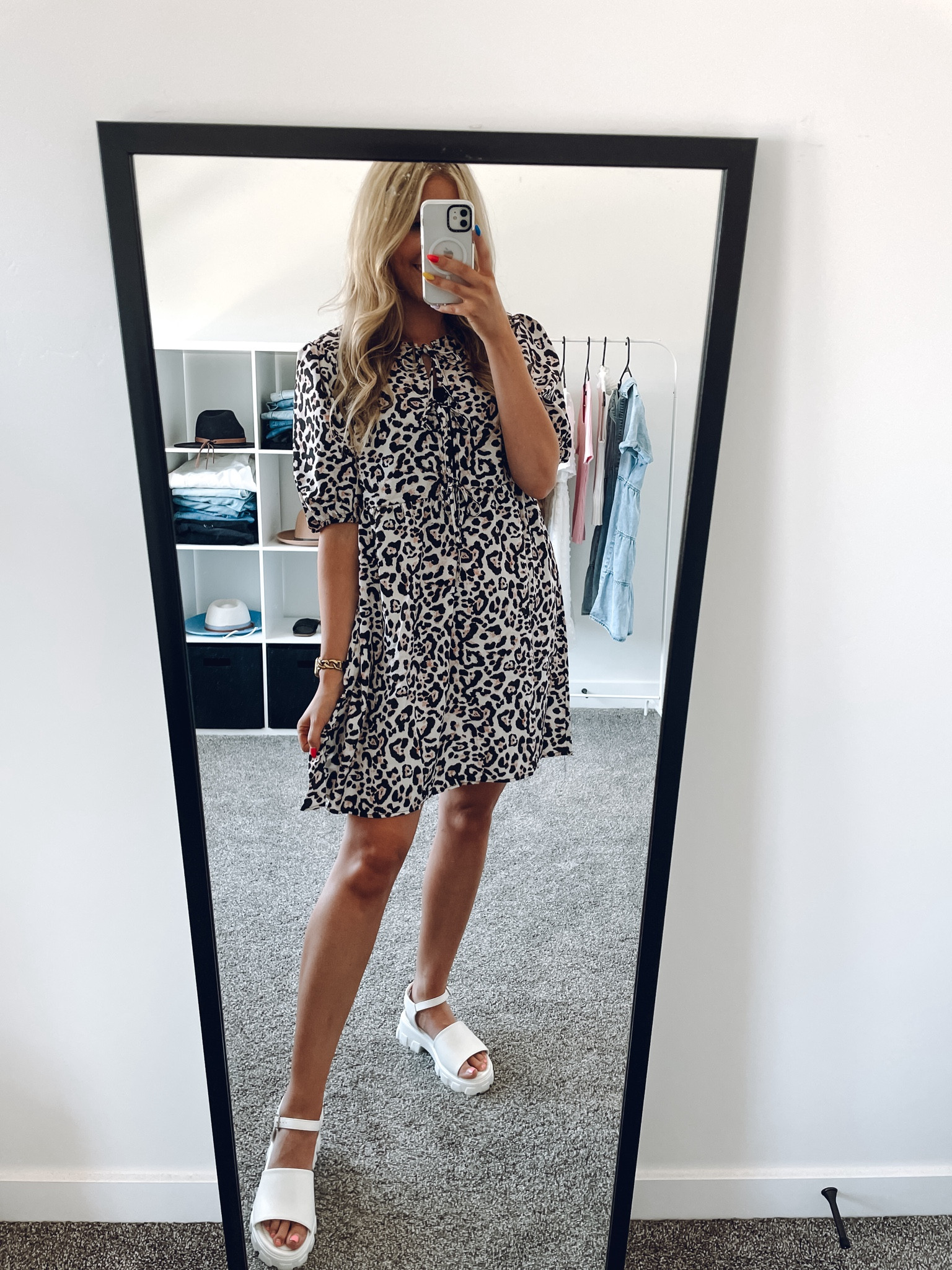Teacher outfit - what I’d wear for the first day of school!
Leopard print dress: true to size, wearing M
Sandals: true to size

| teacher fashion | work outfit | teacher outfits | back to schooll

#LTKSeasonal #LTKWorkwear #LTKBacktoSchool