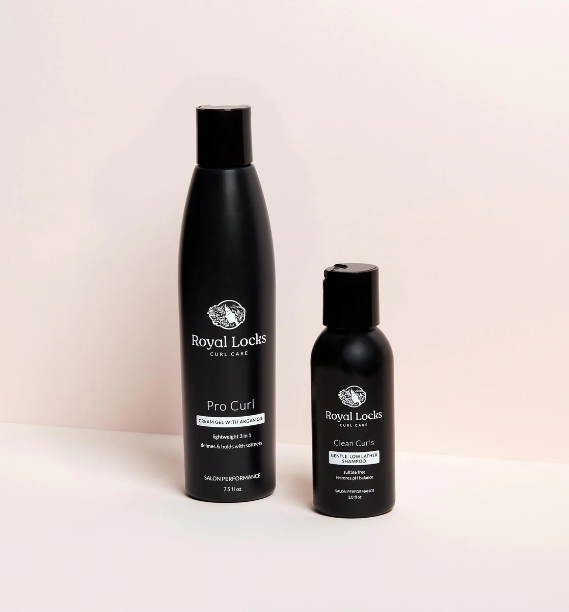 Pro Curl Cream Gel + FREE mini trial size Shampoo | Royal Locks Curl Care