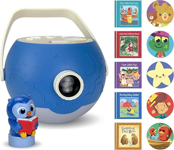Kids Book Projector - 5 Read-Aloud Stories, 5 Songs, Night Light & Soothing Dream Music | Childre... | Amazon (US)