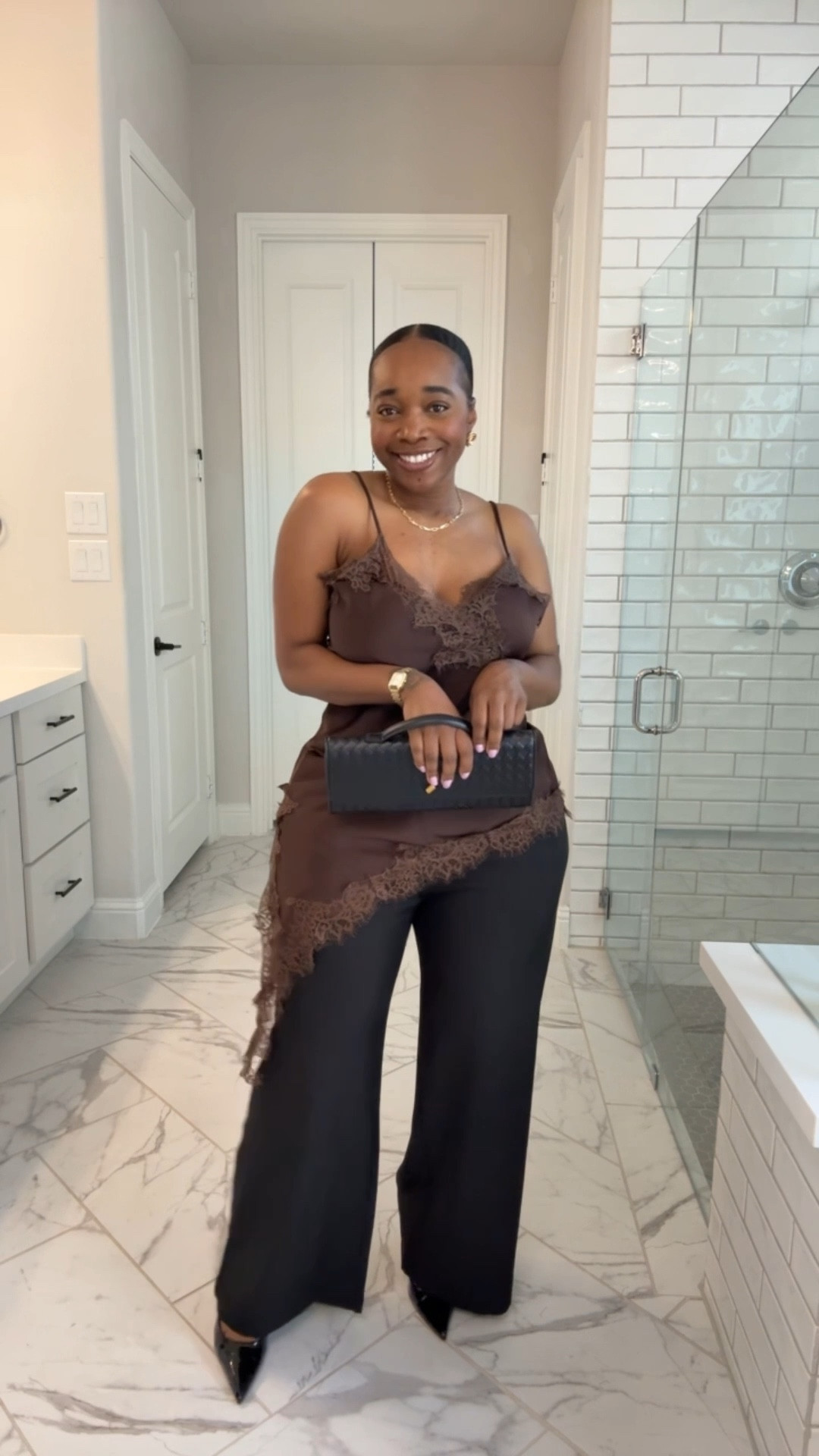 Effortless, but still put together. This lace top + tailored trousers combo is one of my favorites right now 🤍 

Shop this look in my LTK 🤍

#midsizestyle
#ltkstyle
#ltkfashion
#everydaystyle
#effortlessstyle
#outfitinspo
#styledlook

#LTKU #LTKMidsize