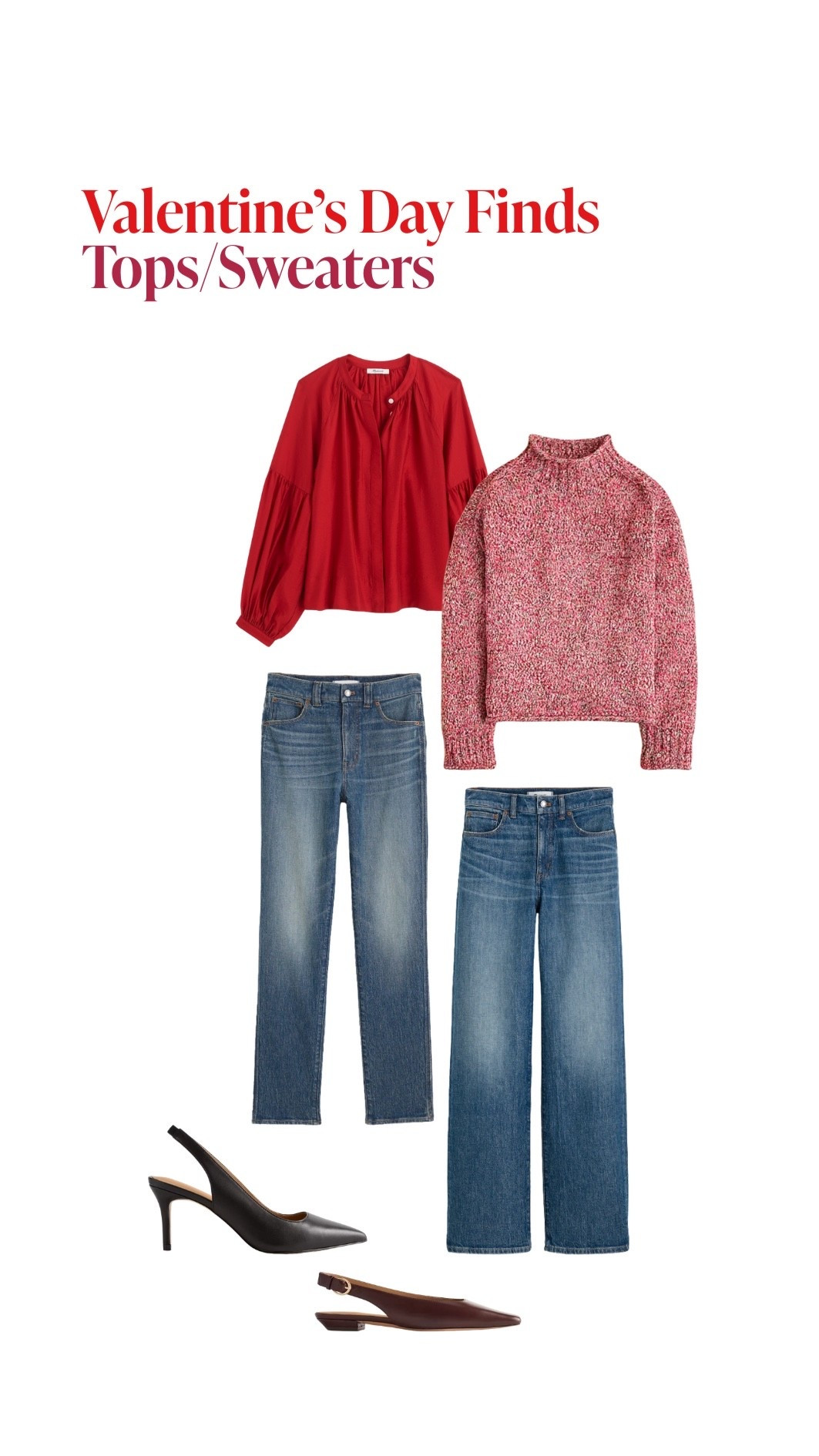 Valentines Day Outfit Inspo! Casual date night outfits ❤️

#LTKValentine #LTKootd