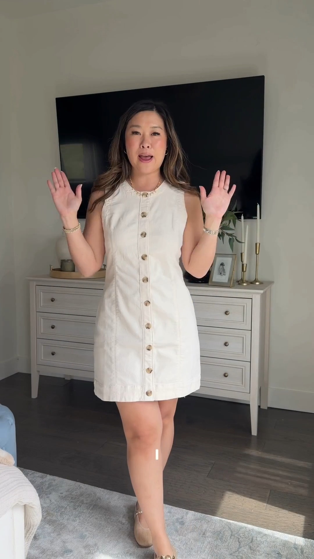 Kohl’s Spring Outfit Denim Dress: Medium
Use code FAMILY25 at checkout ! 

Spring outfit, denim dress, butter yellow, cardigan, outfit inspo, cool mom outfit, tcs, kohls sale, friends and family sale 

#LTKSeasonal #LTKSaleAlert #LTKootd