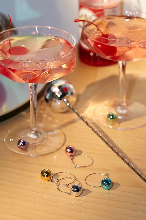 Disco Ball Drink Charm Set | Urban Outfitters (US and RoW)
