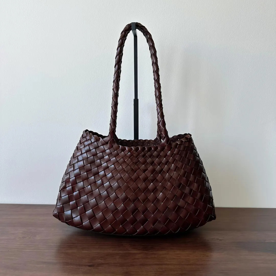 Vintage Handwoven Bag Holiday Bag French Handbag - Stylish Everyday Bag - Boho Chic Leather Purse... | Etsy (US)