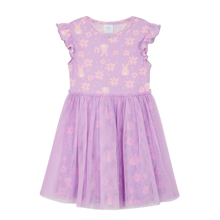 Way to Celebrate Toddler Girl Easter Tutu Dress, Sizes 12M-5T - Walmart.com | Walmart (US)