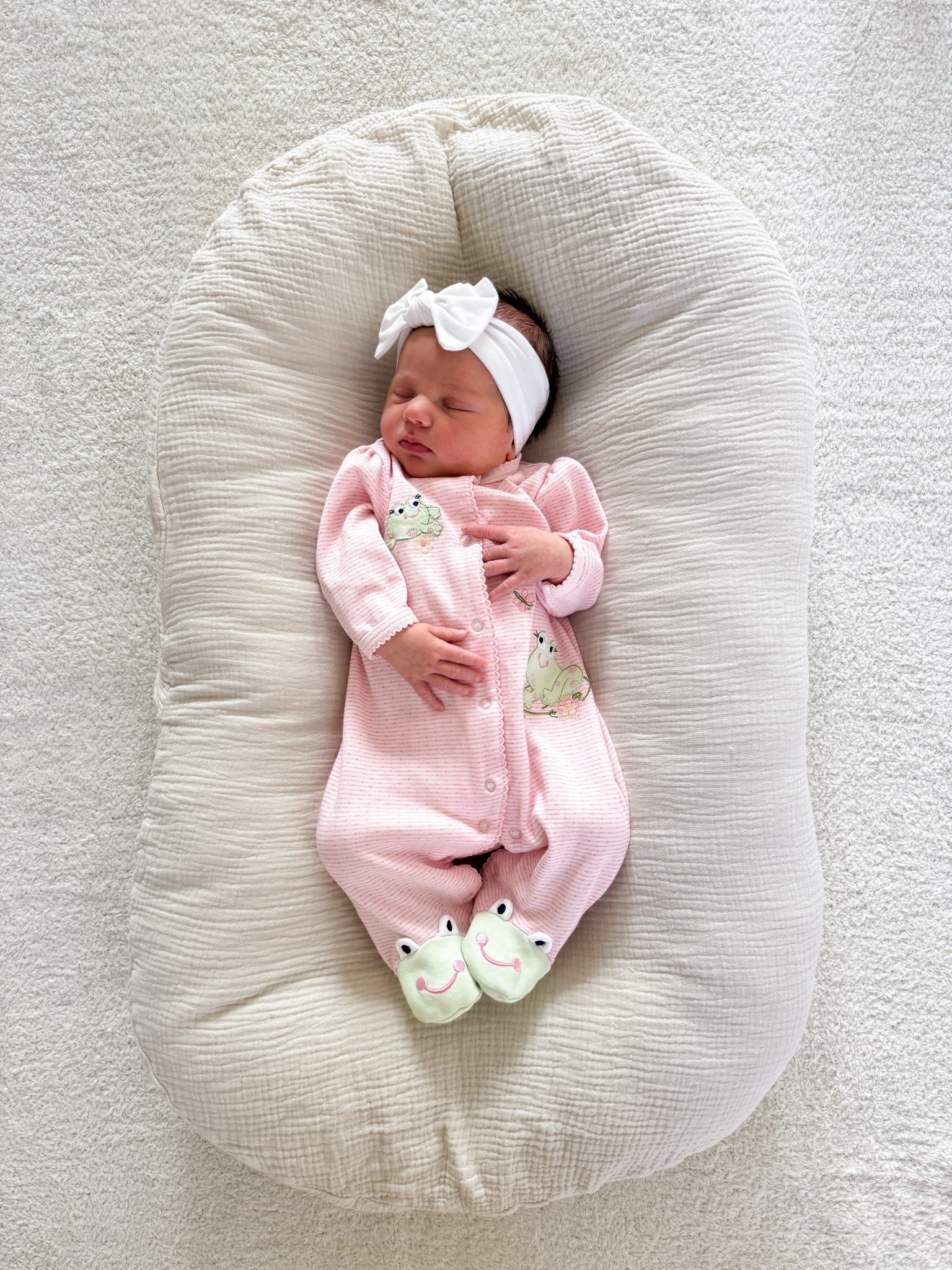 frog onesie for baby girl 

#LTKBaby