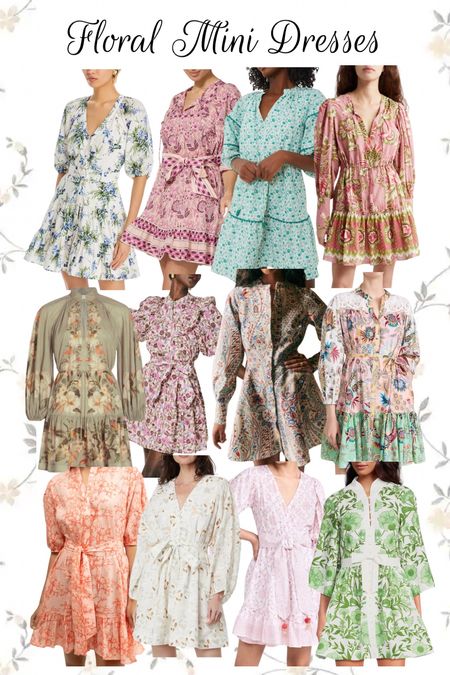 Floral mini dresses. Spring dresses. Summer mini dresses
.
.
.
… 

#LTKTravel #LTKSeasonal #LTKStyleTip