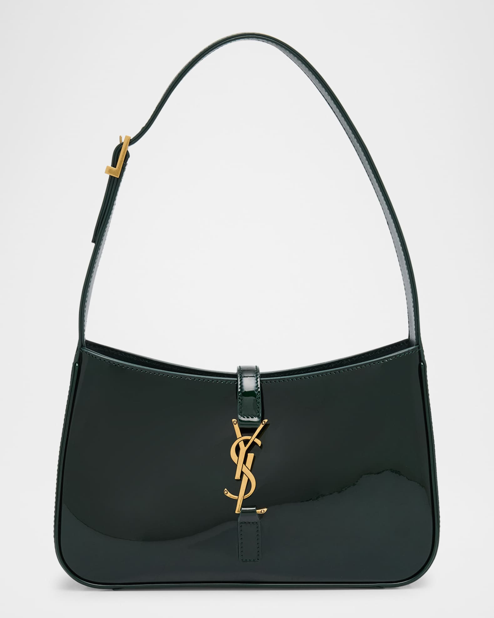 Le 5 A 7 Shoulder Bag in Patent Leather | Neiman Marcus
