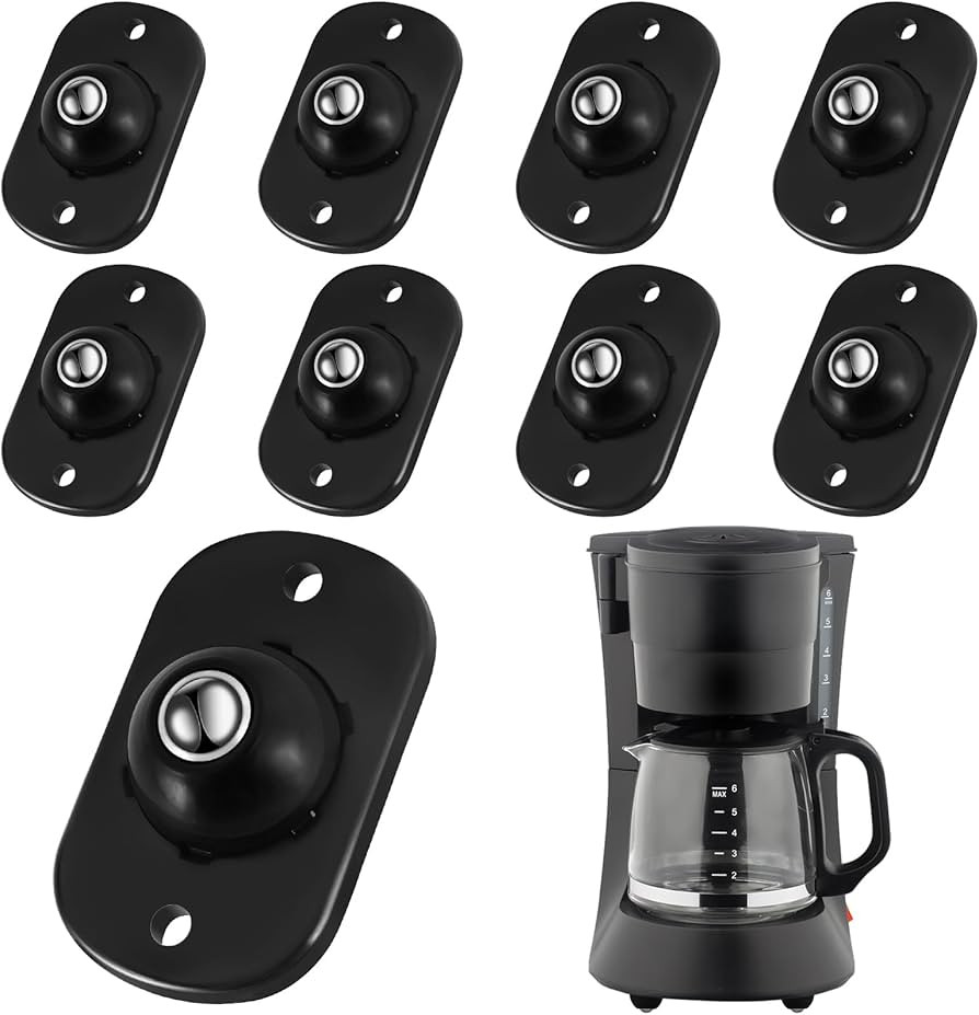 8 Pcs Self Adhesive Caster Wheels,Wheels for Appliances,Mini Swivel Wheels 360 Degree Rotation St... | Amazon (US)