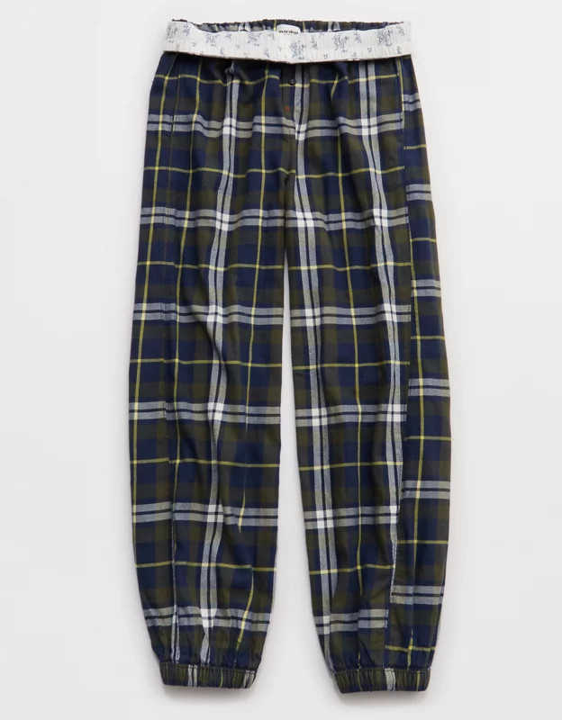 OVERSLEPT by Aerie Flannel Balloon Pant | Aerie
