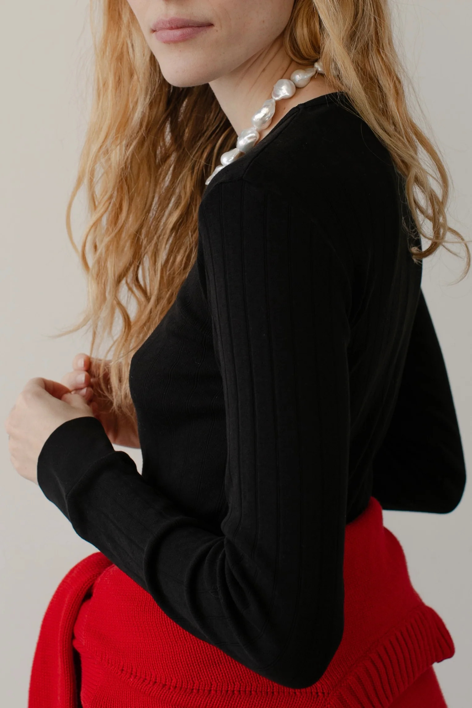 The Pointelle Long Sleeve | DONNI.