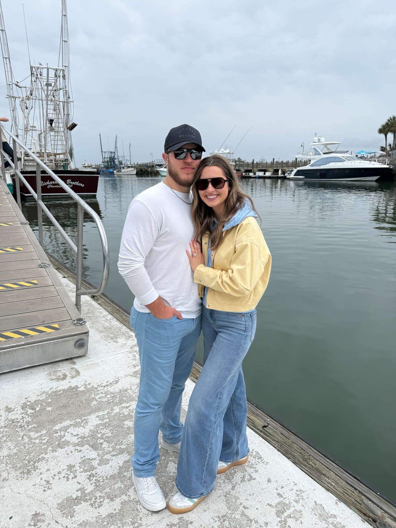 Target for the spring outfit haul for our Charleston trip! 🌼 These jeans are my absolute favorite, so stretchy and comfortable! I’m wearing size 4. $28! Yellow jacket size xs and blue hoodie xs 🩵 

#LTKootd #LTKSaleAlert #LTKTravel