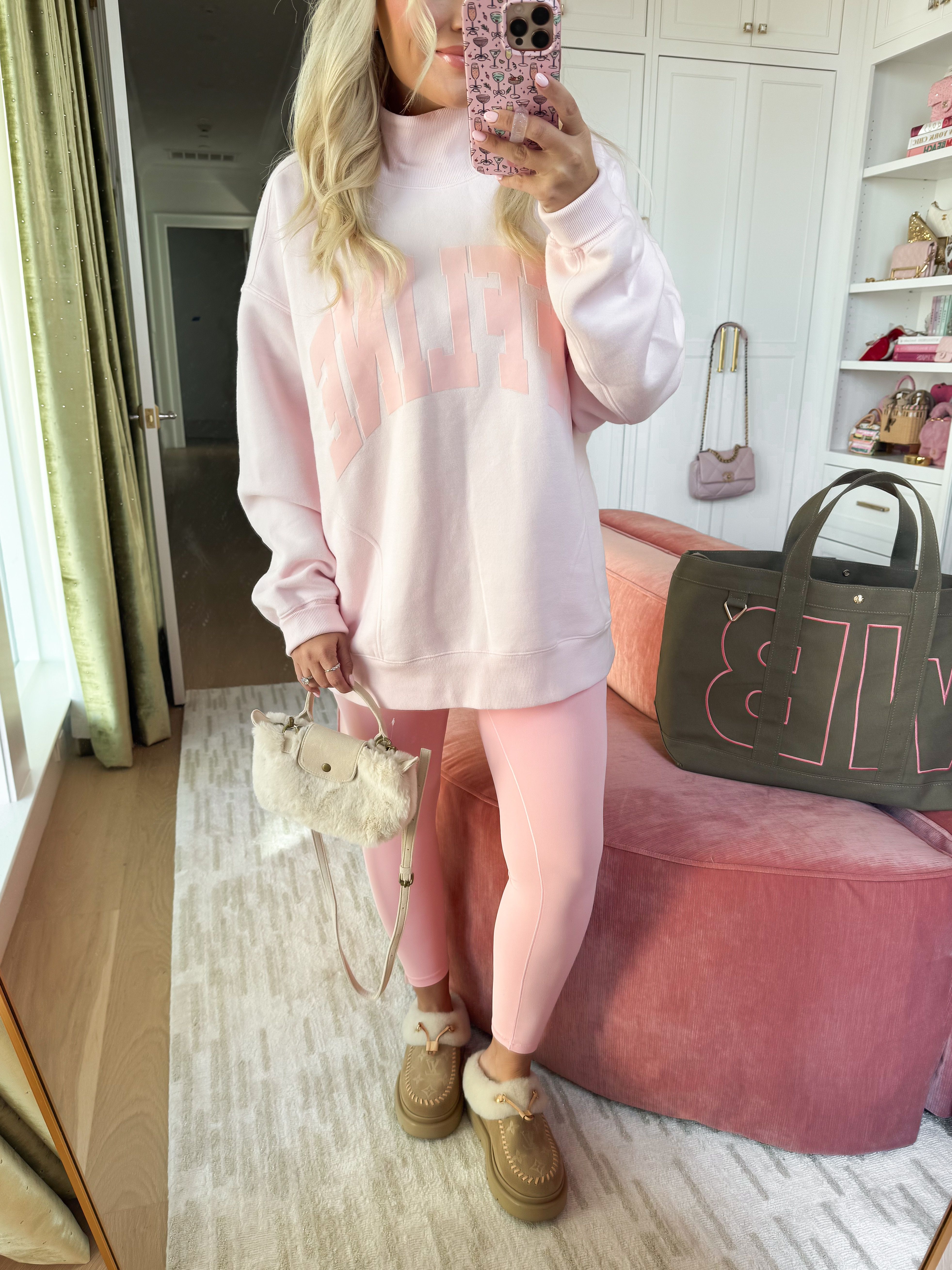 Wearing a medium in both  

#LTKgrwm #LTKootd