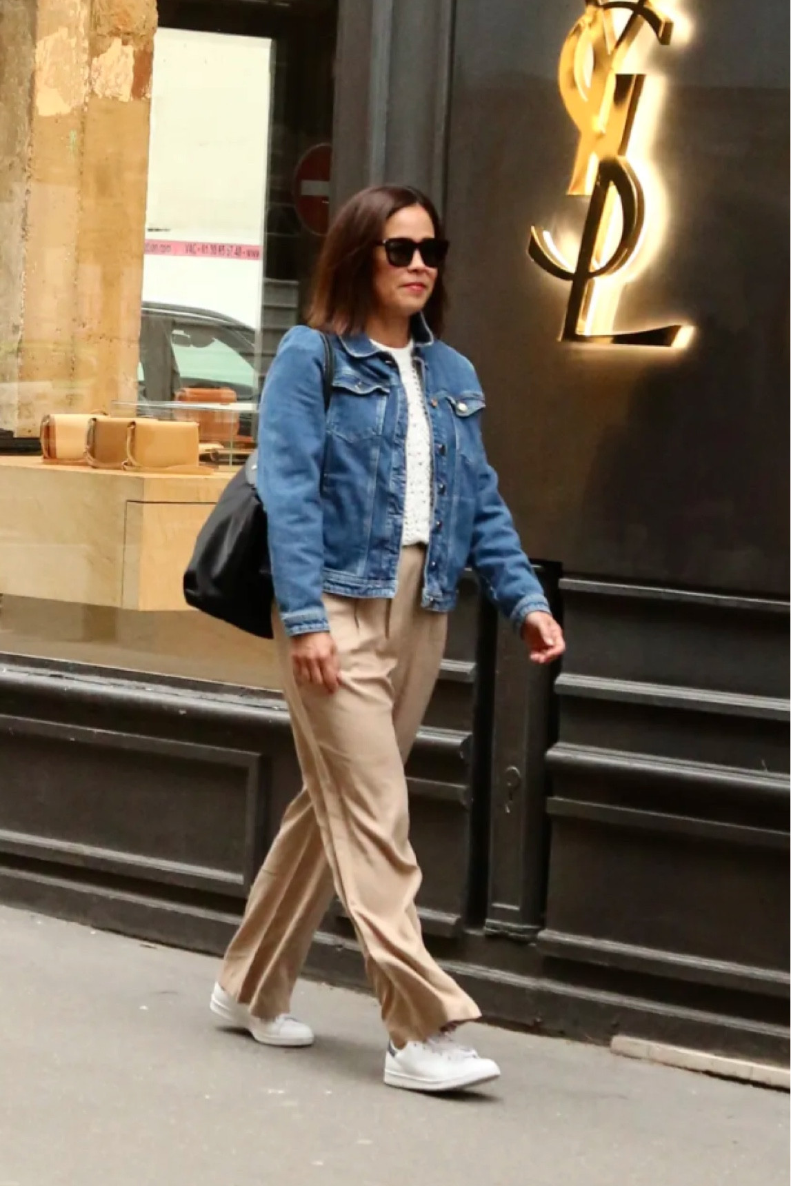 Classic Outfits
Travel Outfit
Sëzane Wilfried Jacket/wearing 6
Reformation Mason Pants/wearing 6(runs true to size)
Sézane Sweater(wearing medium)
Adidas Stan Smith/size down half  
Longchamp Tote 

#LTKstyletip #LTKtravel #LTKover40