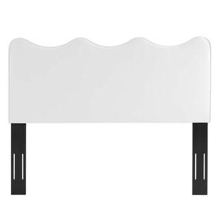 Modway Athena Performance Velvet Twin. Headboard in White MOD-6519-WHI - The Home Depot | The Home Depot