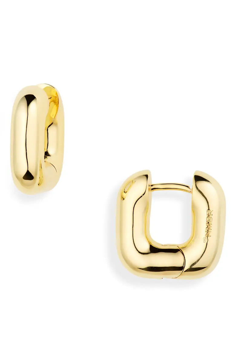 Numbering Small Square Hoop Earrings | Nordstrom | Nordstrom
