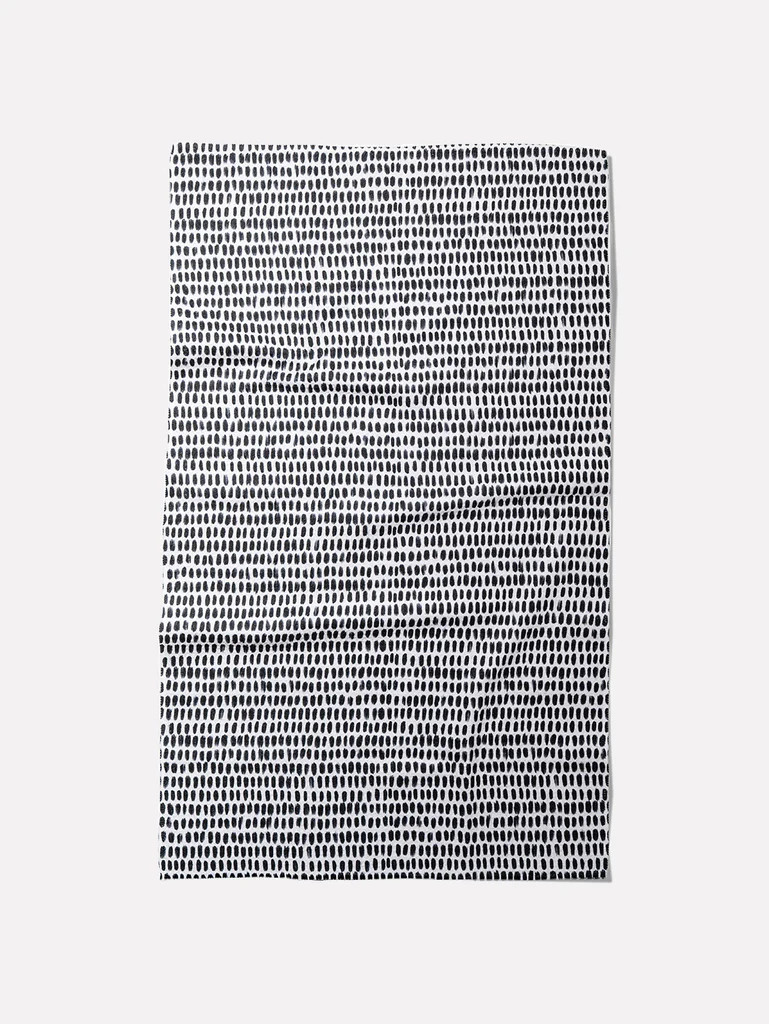 L'AVANT x Geometry Kitchen Towel - Dot Dot Dot Black | L'AVANT Collective