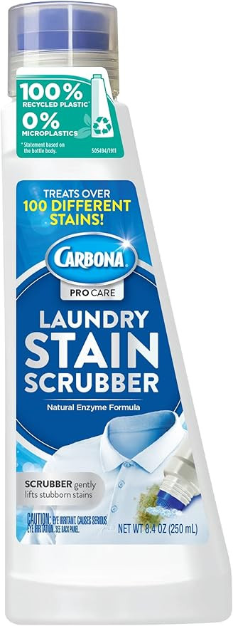 Carbona Laundry Stain Scrubber | Bio-Enzyme Stain Remover | Eliminates Fat, Oil, Blood, Milk, Fru... | Amazon (US)