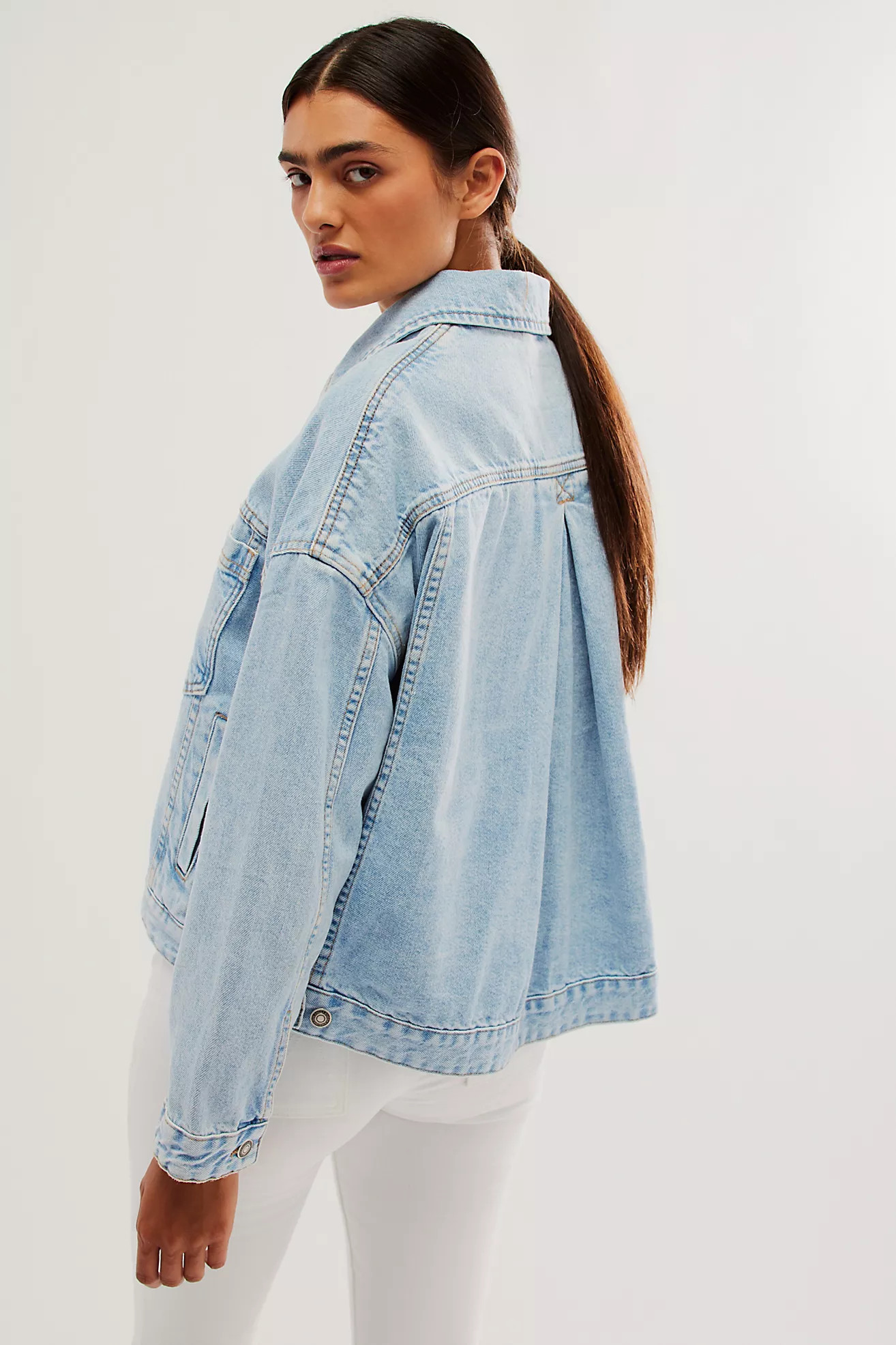 We The Free Opal Swing Denim Jacket | Free People (Global - UK&FR Excluded)